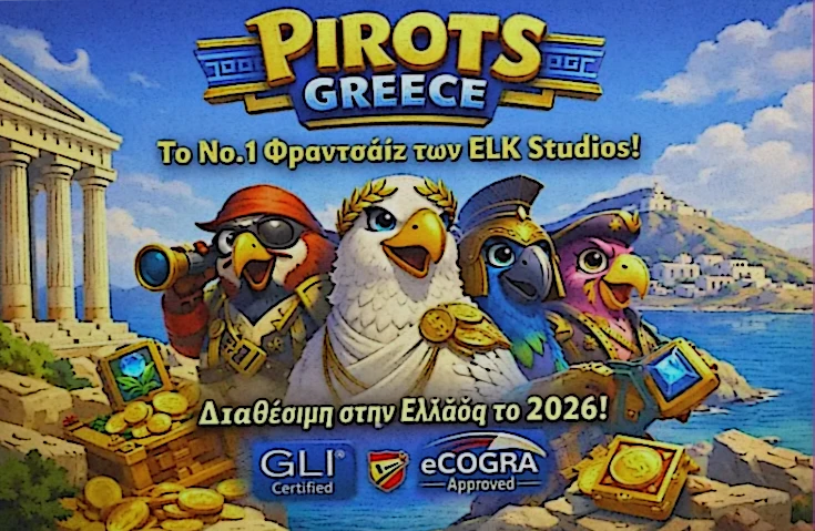 Εισαγωγική εικόνα για τη σειρά Pirots της ELK Studios και τις βασικές εκδόσεις της