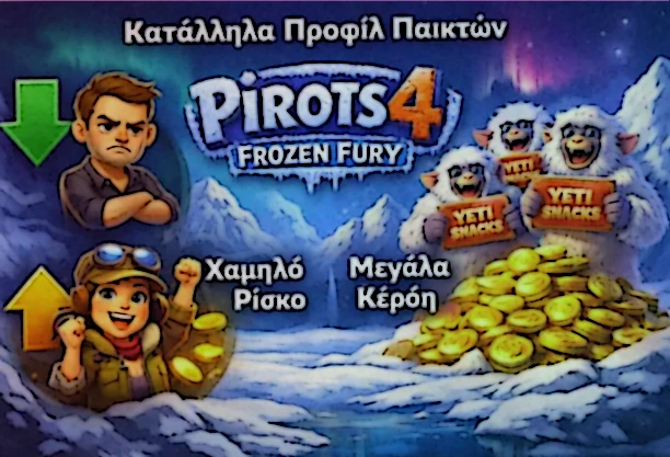 Προφίλ παικτών για τους οποίους ταιριάζει το Pirots 4 Frozen Fury στην ελληνική αγορά