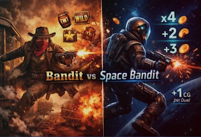 Σύγκριση του Pirots 4 Lost in Space με το Pirots 3 και αλλαγές στον Bandit και στα features
