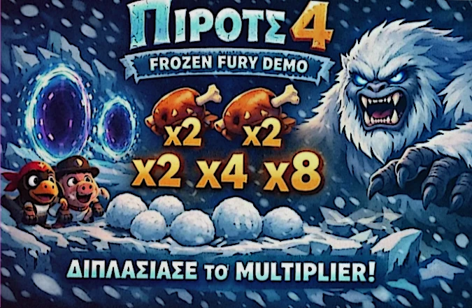 Pirots 4 Frozen Fury demo με τον Yeti και τα βασικά features σε δωρεάν έκδοση για την Ελλάδα 2026