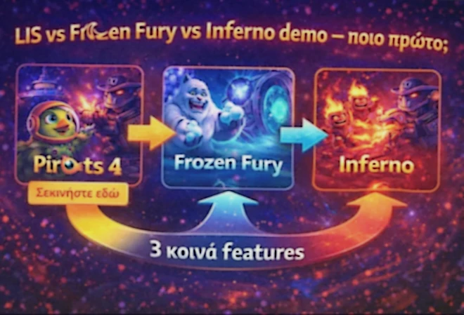 Σειρά εκμάθησης και σωστή διαδικασία πρώτης δοκιμής για το Pirots 4 Lost in Space demo