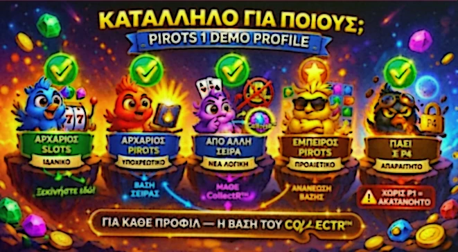 Οδηγός προφίλ παικτών για το Pirots demo και το ποιοι ωφελούνται περισσότερο από τη δωρεάν δοκιμή